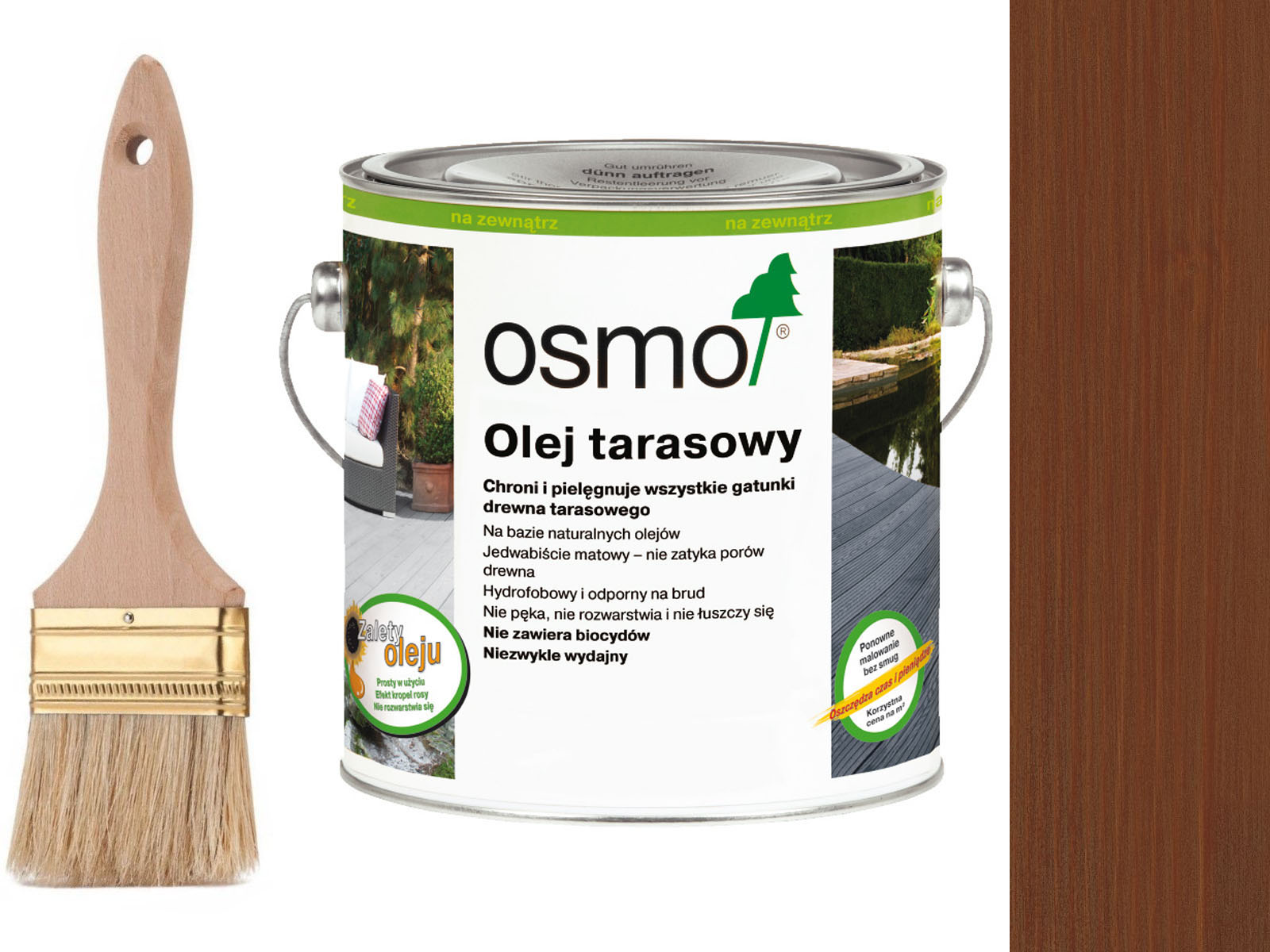 

Osmo Olej do Tarasów 016 Bangkirai 2,5L