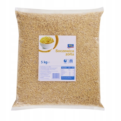 Levně Aro Čočka Žlutá 5 kg Gastronomie