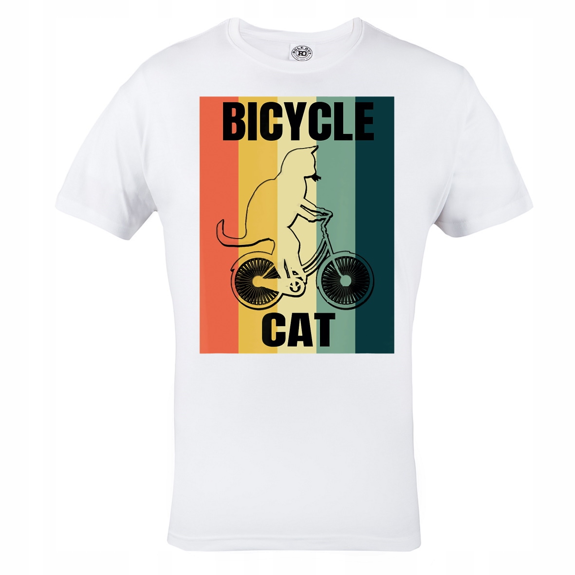 

Koszulka Rowerowa Na Rower Dla Kolarza Bicycle Cat
