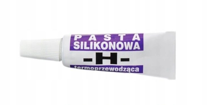 

Pasta termoprzewodząca silikonowa H tubka 7g