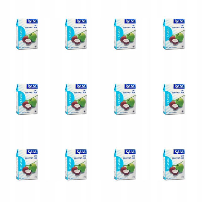 Kara mleczko kokosowe 16-19% Uht 400 ml X12