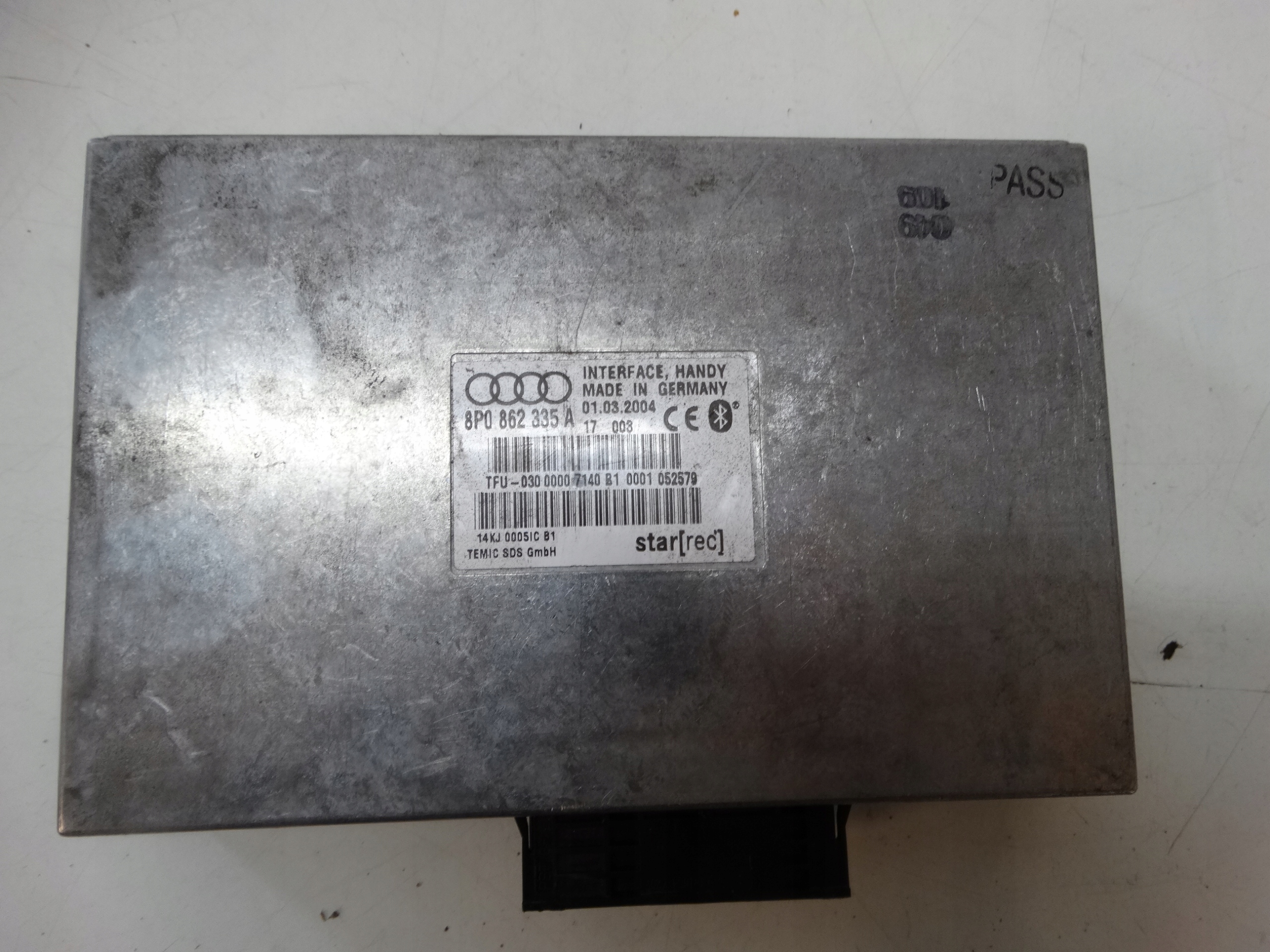control unit module BLUETOOTH AUDI A3 A4 8P0862335A