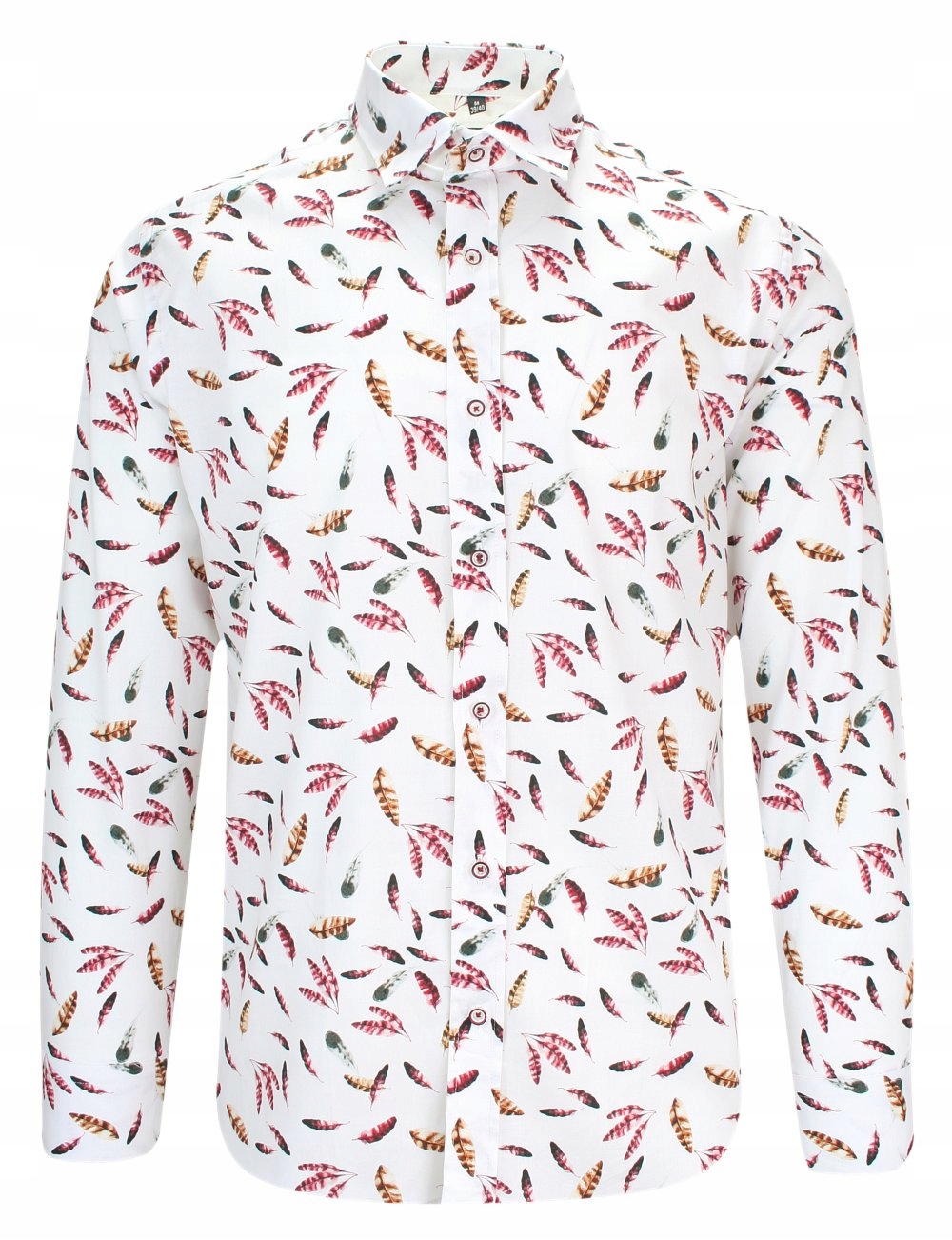 Bílá návštěvnická košile s peřím Victorio 40/176-182