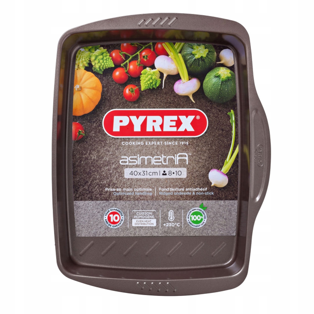 

40559 Pyrex Forma Blacha Stal Węglowa 40 x 31 CM