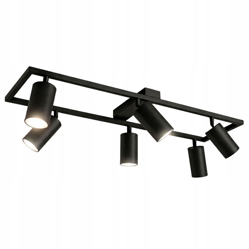 Závěsná stropní lampa 6x GU10 Spot s pohyblivým nástěnným svítidlem