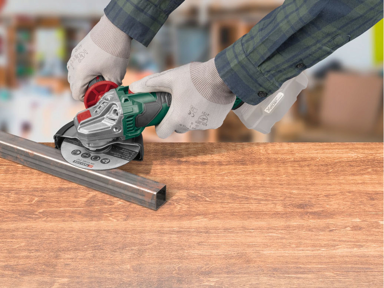 Szlifierka kątowa Parkside PWSA 20-Li C3 20 V Marka Parkside