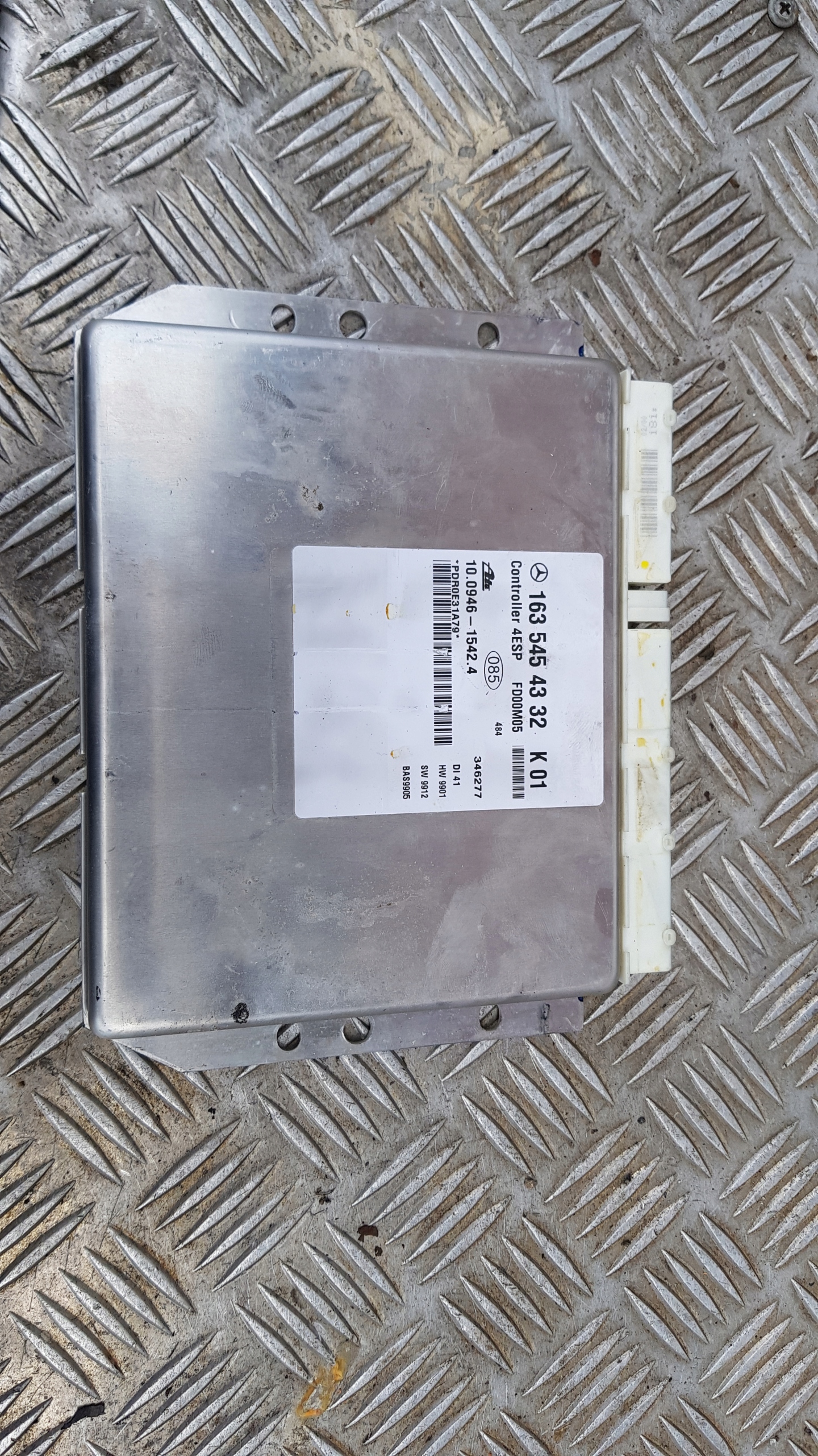 MERCEDES W163 module control unit ESP 1635454332