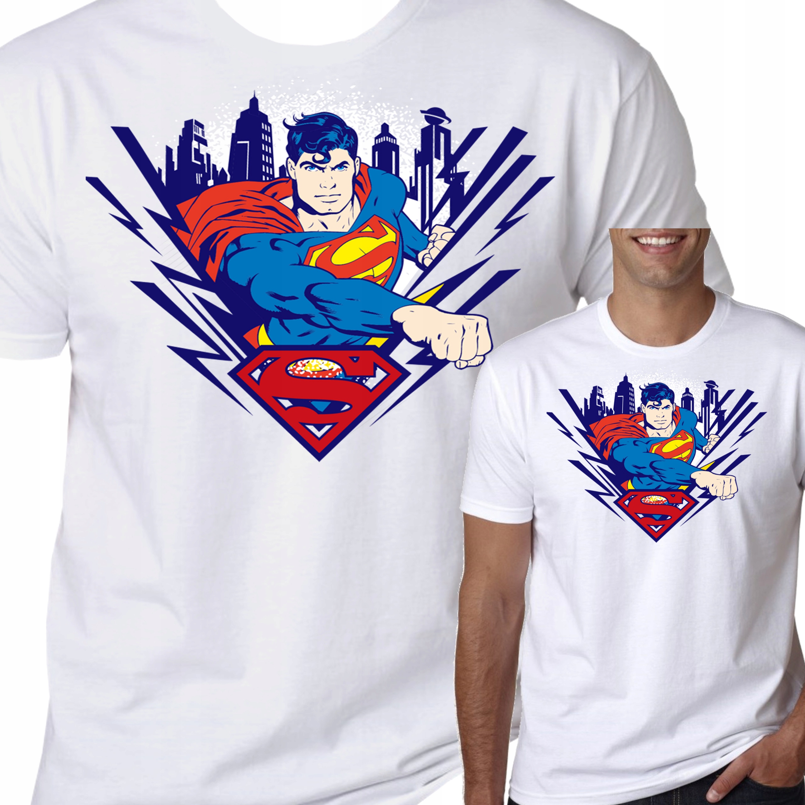 

T-Shirt Koszulka Superman Marvel Prezent XL 0680