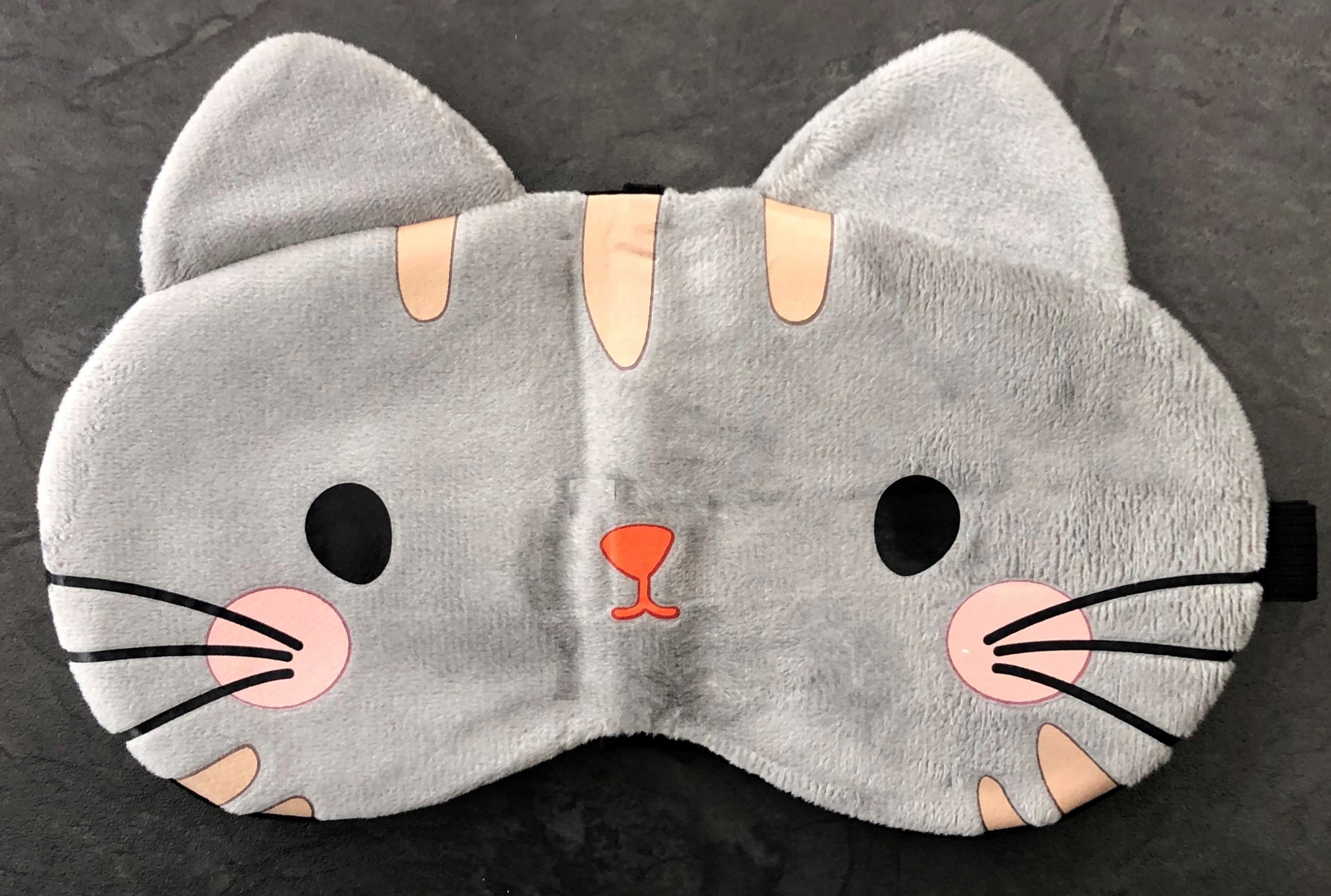 OPASKA NA OCZY MASKA DO SPANIA SNU RELAKSU KOT AKSAMITNA OLDMAN NA GUMCE Marka Oldman