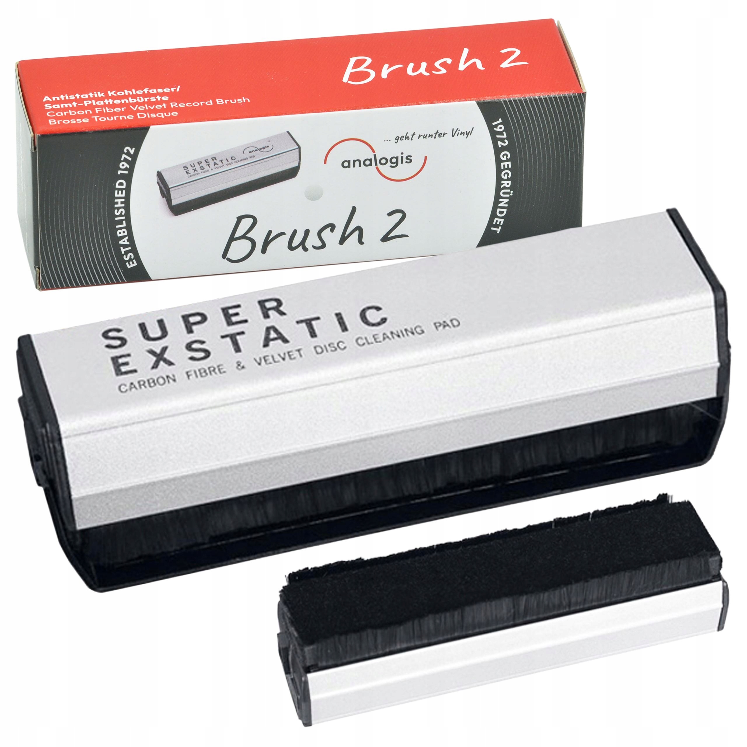 SZCZOTECZKA ANTYSTATYCZNA DO PŁYT WINYLOWYCH ANALOGIS BRUSH 2 WERSJA 2024