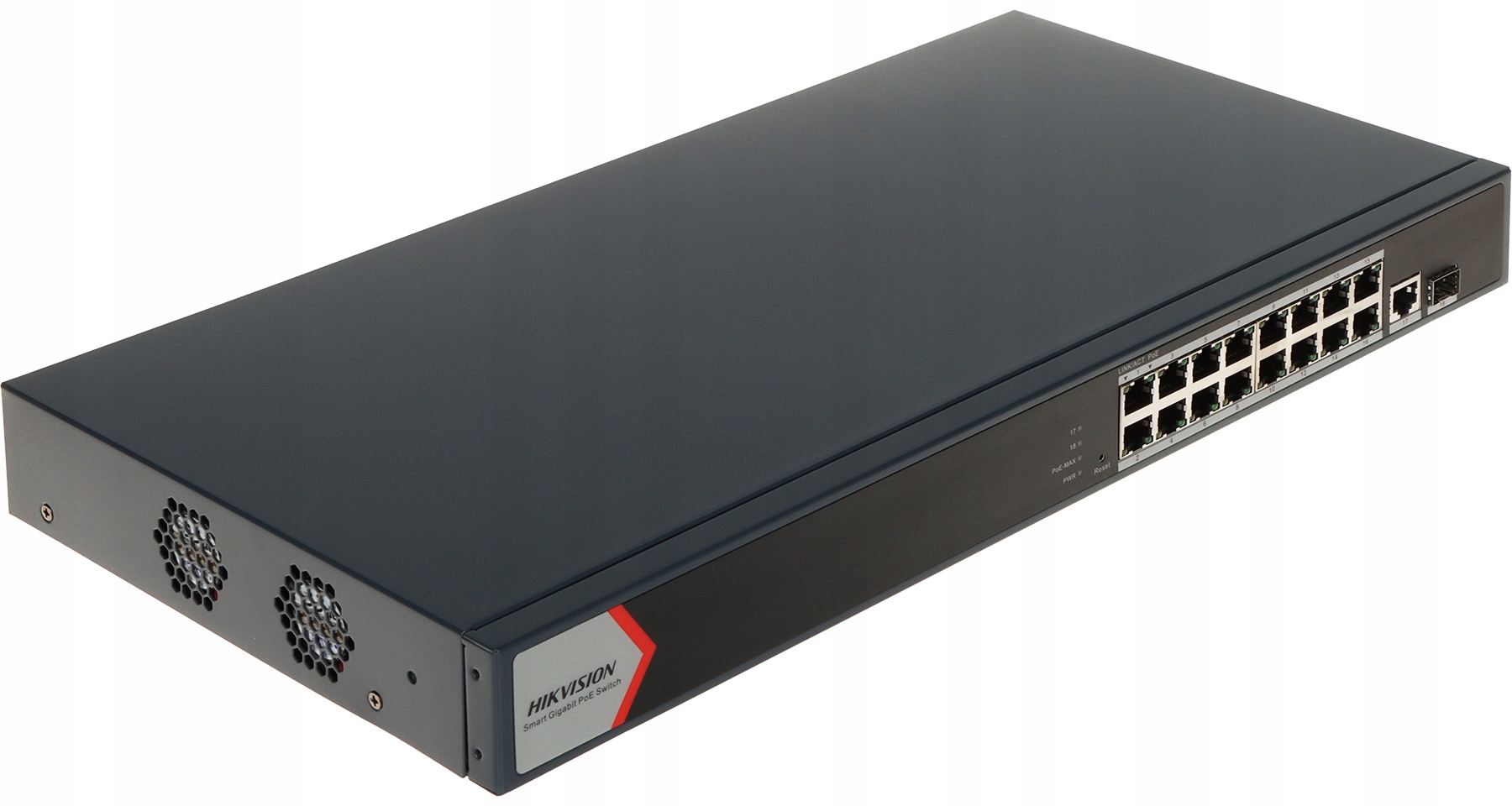 PoE Switch DS-3E1518P-EI(V2) 16portový Sfp Hikvision