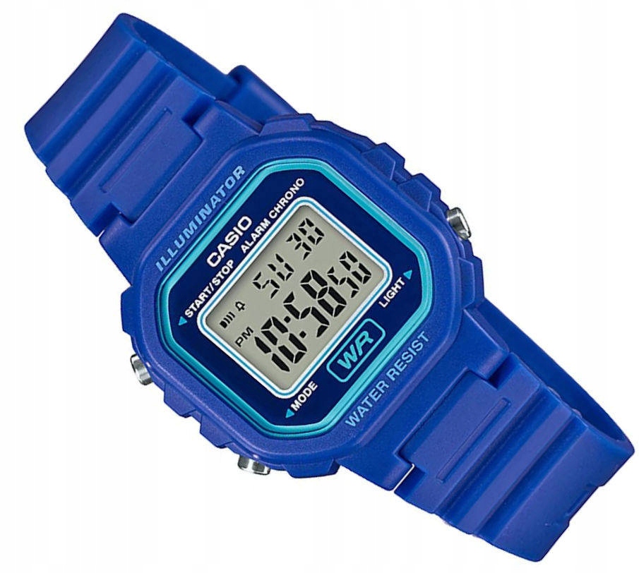 Sportovní Dětské Modré Hodinky Casio LA-20WH