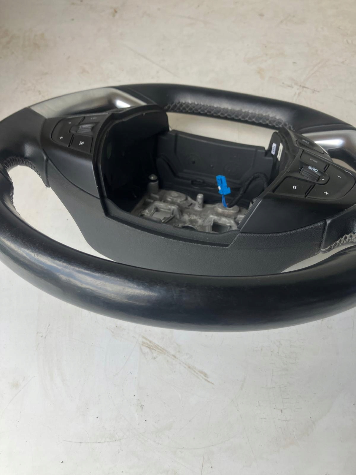 lenkrad Leder MULTIFUNKCJA CHROM CITROEN C4 PICASSO II 98096593ZD