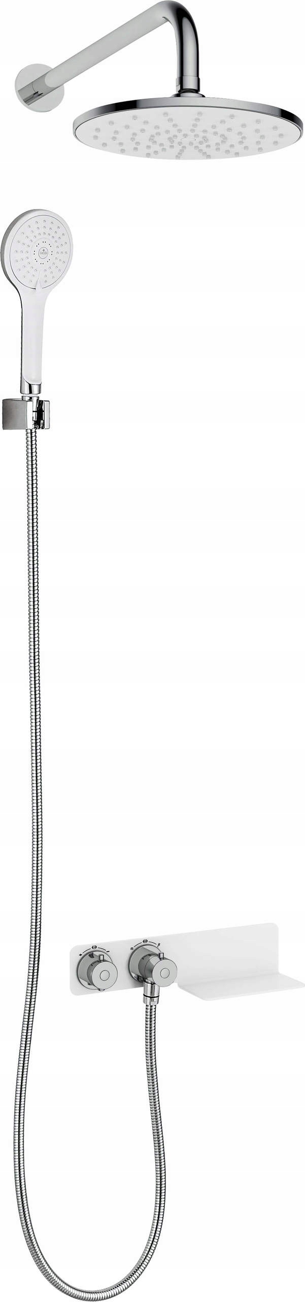 Podomietkový sprchový set s termostatickou batériou Deante