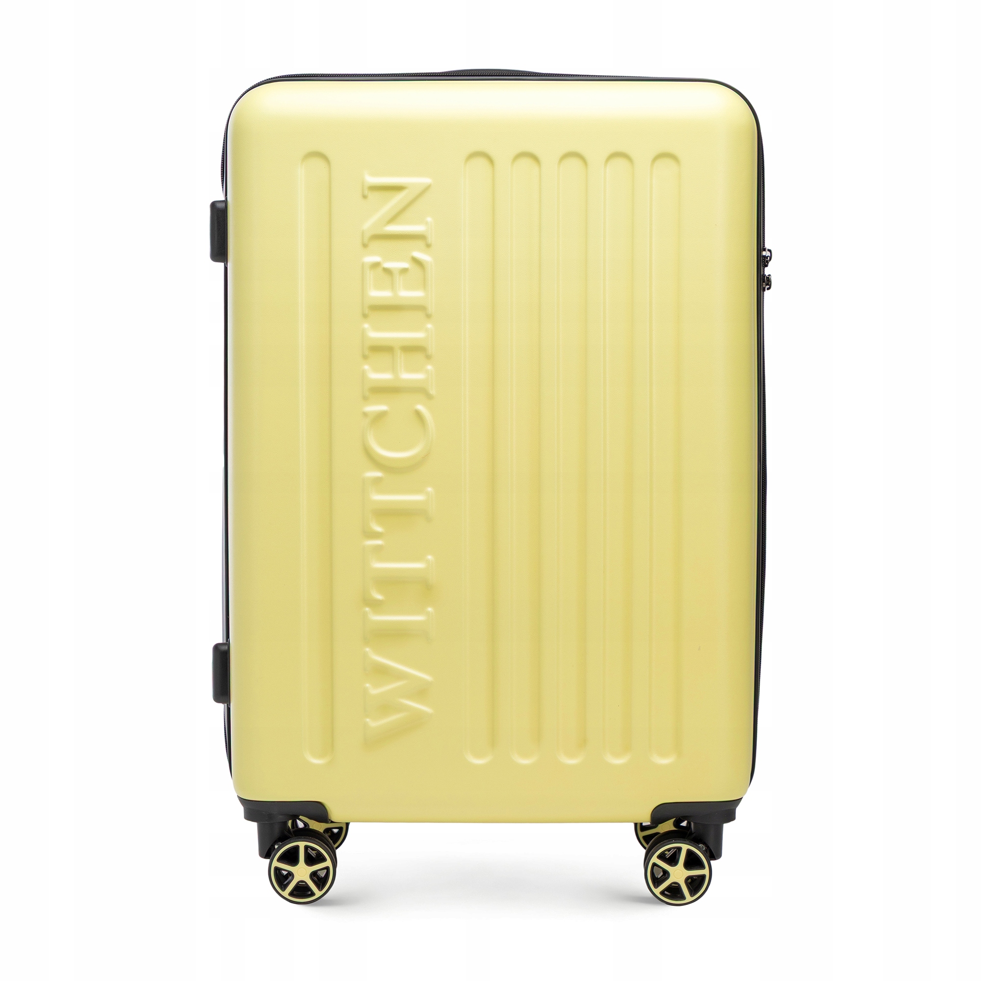 Wittchen średnia walizka z ABS-u z logo żółta 56-3A-502-50 Tsa Urban Line
