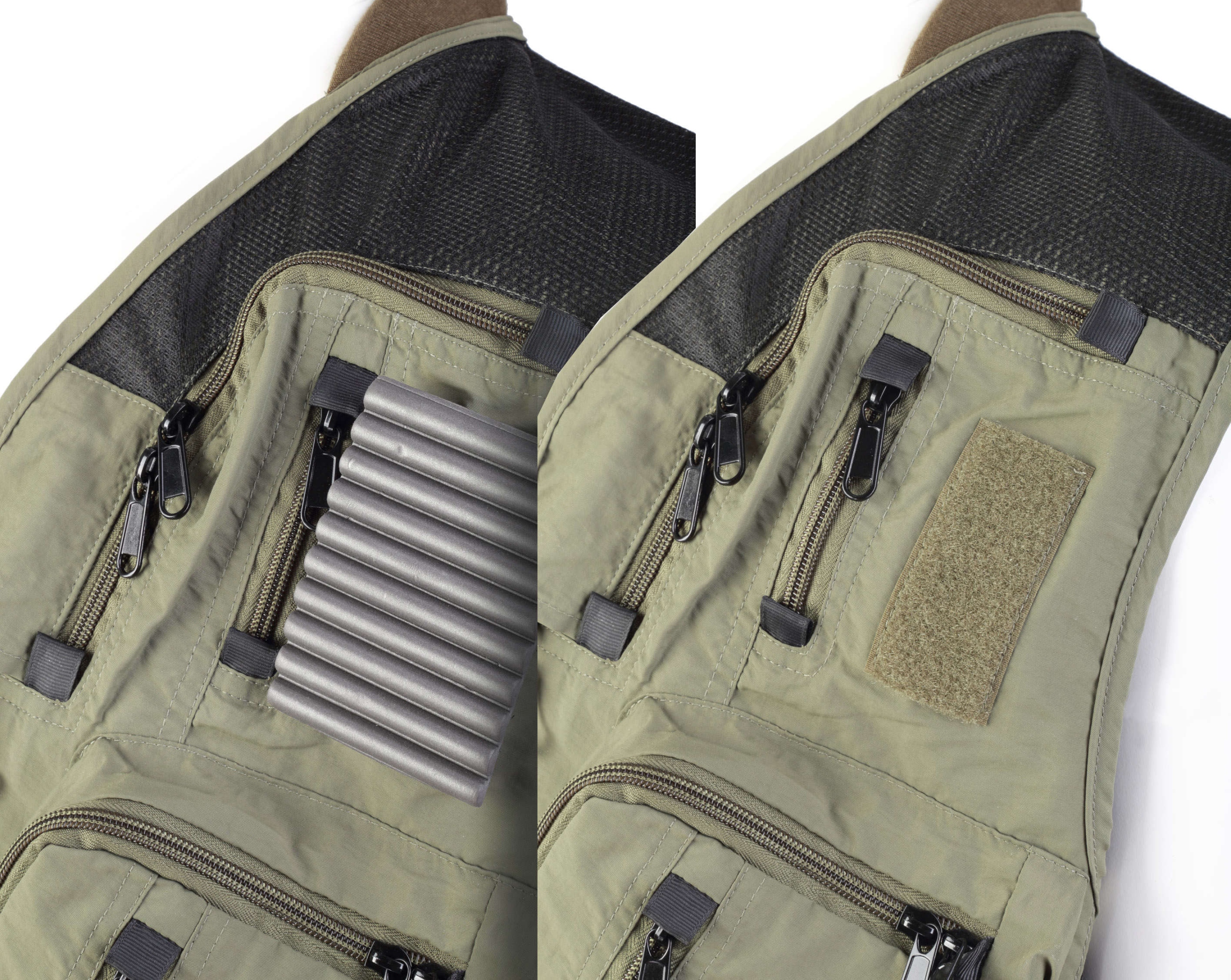 Kamizelka wędkarska Team Dragon KA-03 L Długość całkowita 52 cm