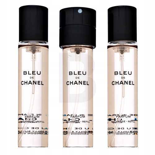 Chanel Bleu de Chanel Parfum Refill čistý parfém pro muže 3 x 20 ml