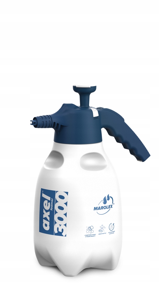 Marolex Axel 3000 – ruční pěnovačka se 3 nástavci, objem 3 l
