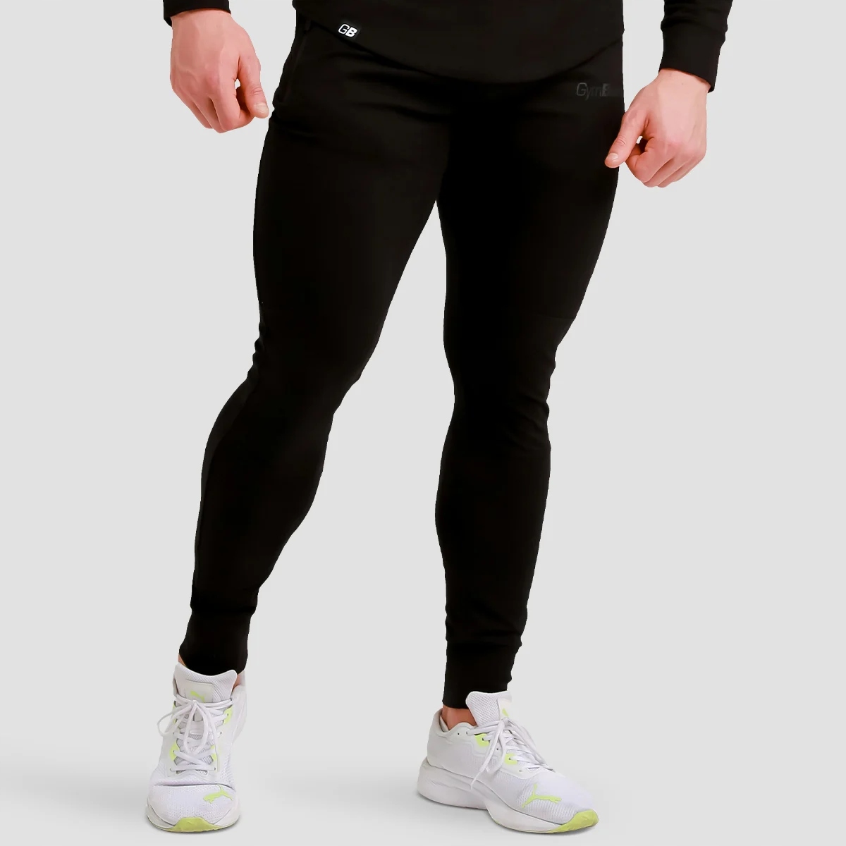 GymBeam Męskie spodnie dresowe Urban Black L