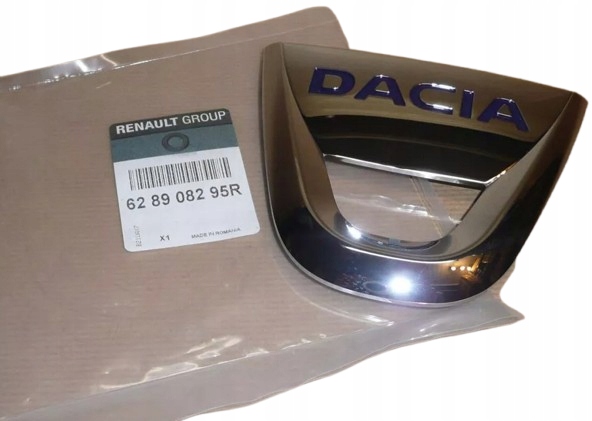 Dacia Sandero Duster Emblém Predný 628903146R 628905322R 628907592R