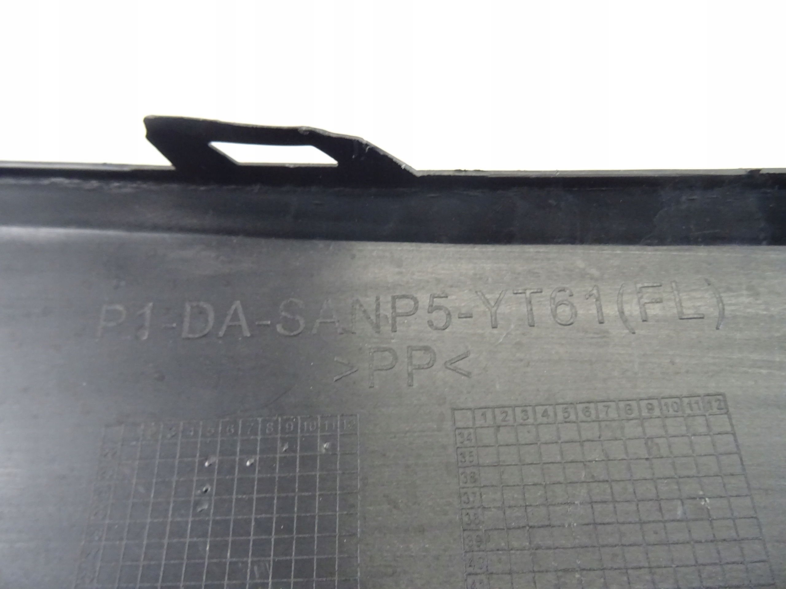grid of a bumper front front left DACIA SANDERO III STEPWAY