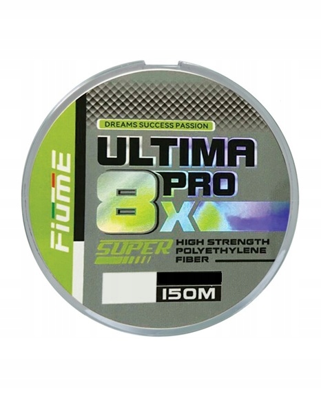 plecionka 8X Fiume Ultima Pro Dark Olive Green dł.150m 0,20mm