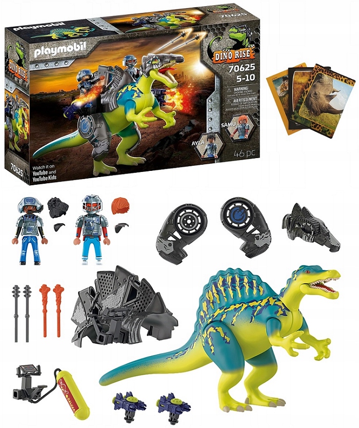 

Playmobil 70625 Spinozaur Podwójna Obrona Dinozaur