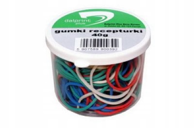 

Gumki recepturki w pudełku 40g GR40 Dalprint