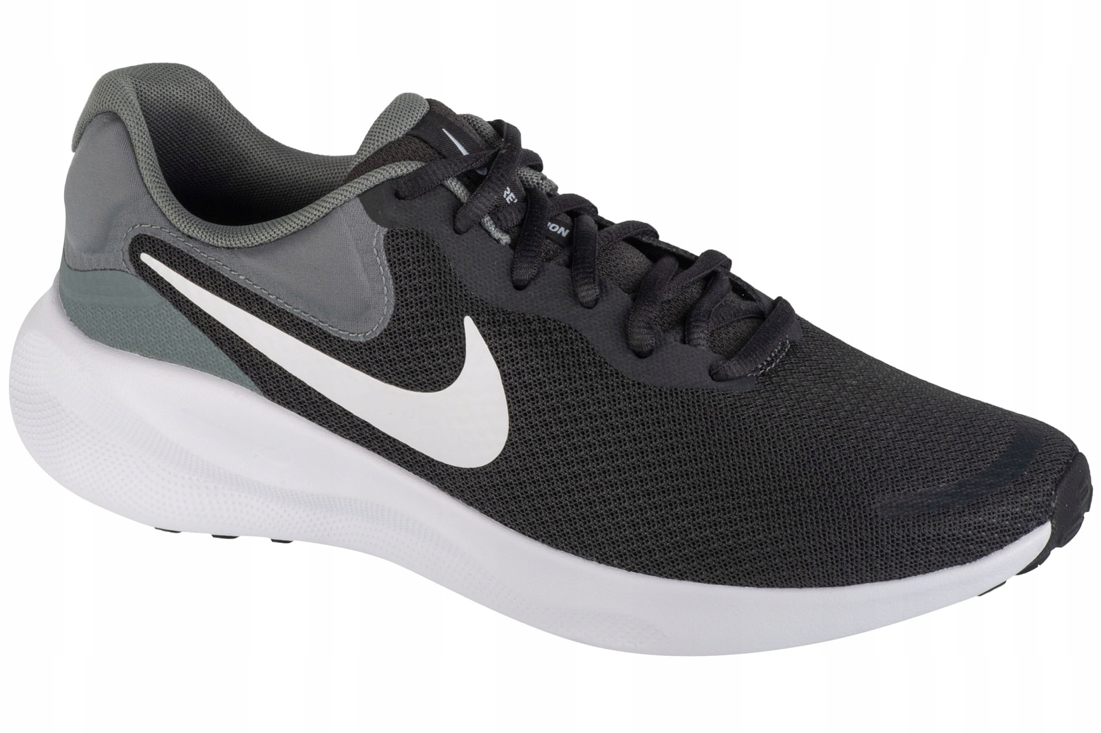 Nike Revolution 7 (46) Męskie Buty Do Biegania Siateczka Szary
