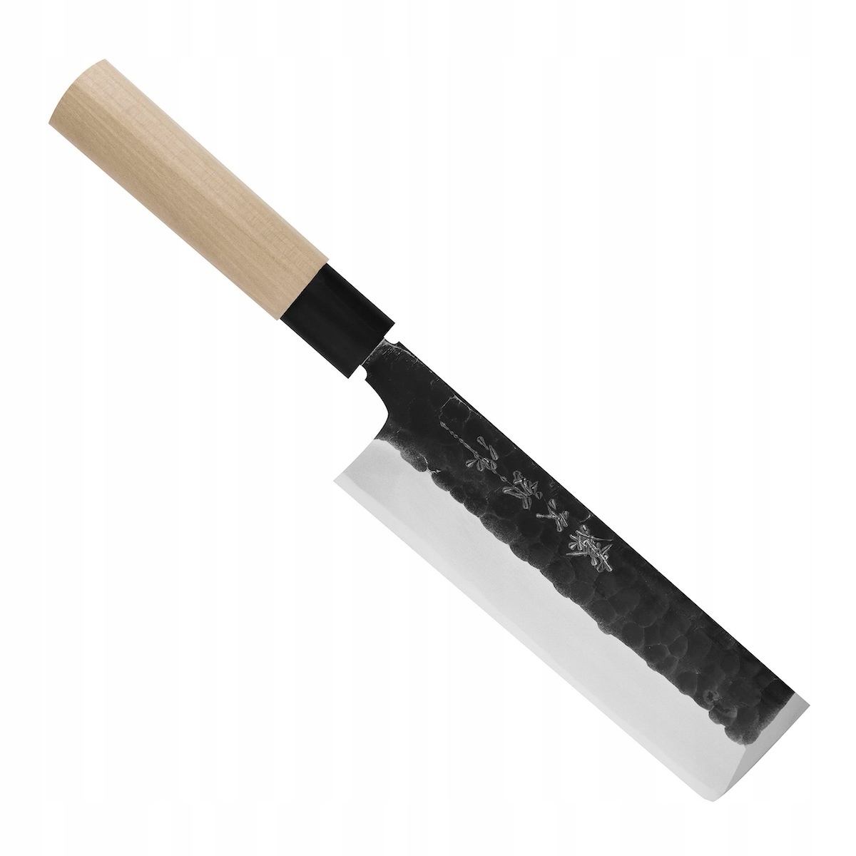 Tojiro Black Hammered Shirogami#2 Japonský kuchynský nôž Usuba Sekáčik 18 cm