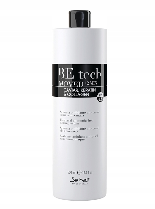 Be Hair BE TECH PŁYN do trwałej BEZ AMONIAKU 500ml