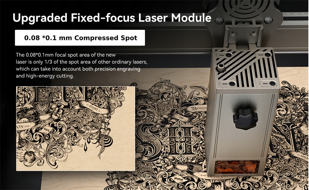 Grawer laserowy ATOMSTACK X30/A30/S30 PR0 850*400mm 160W cięcia offline Rodzaj inny