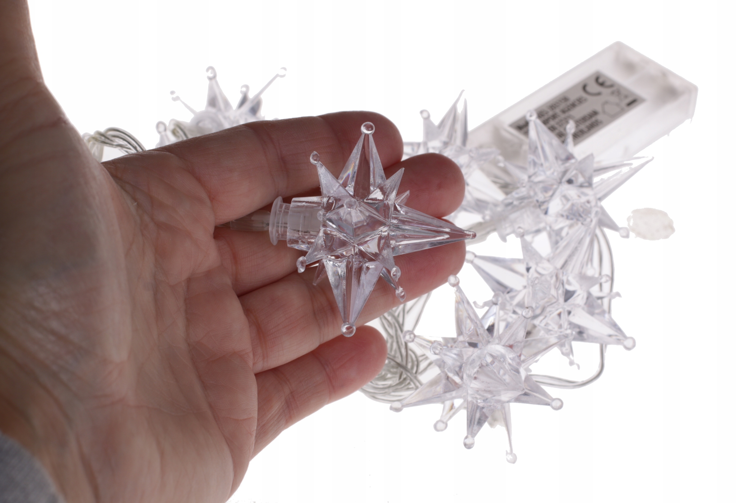 

gwiazdki 10LED lampki krystaliczne 3D