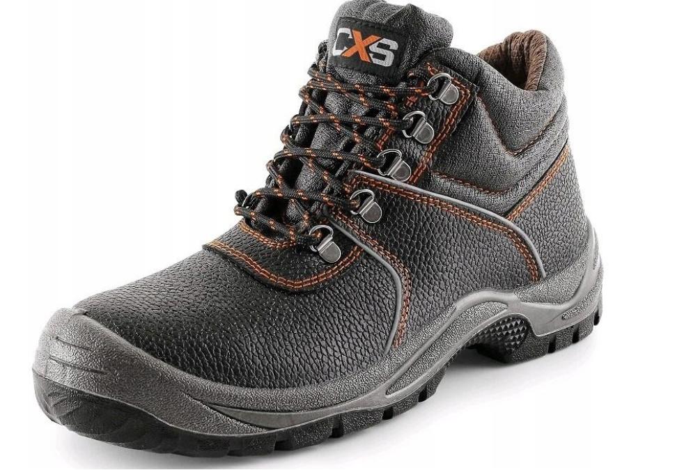 Trzewiki robocze Cxs Apatit O2 skóra bydlęca, bez podnoska 41