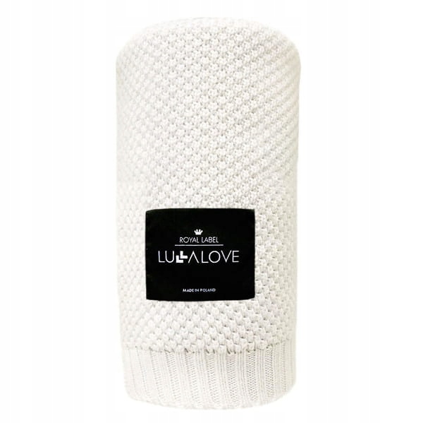 

Lullalove Kocyk Koc bambusowy Kokos Coconut 80x100