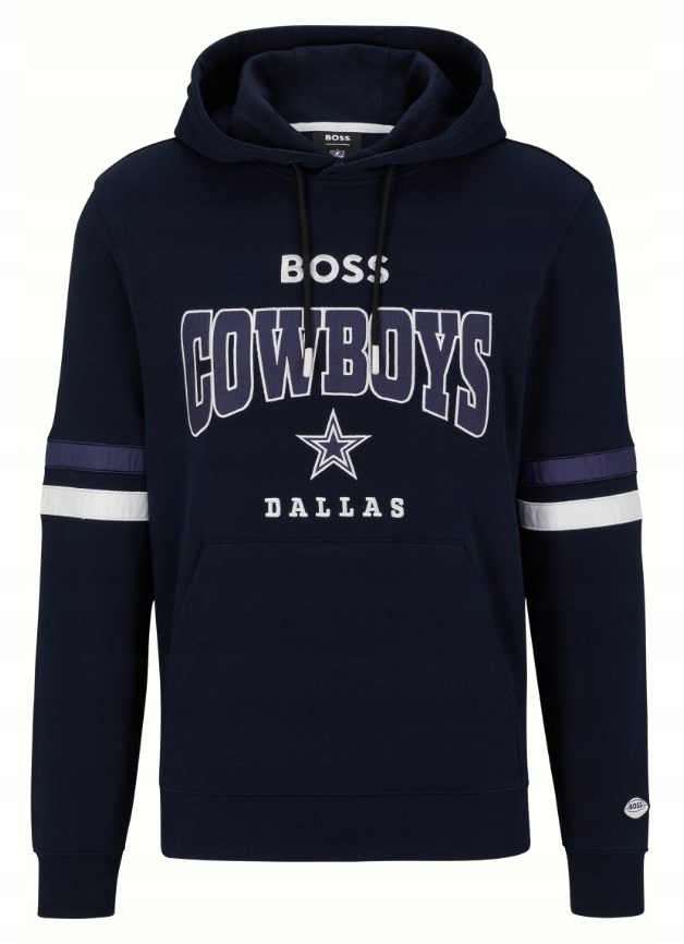 Bavlněná Mikina S Kapucí Boss X Nfl Se Společným Brandingem