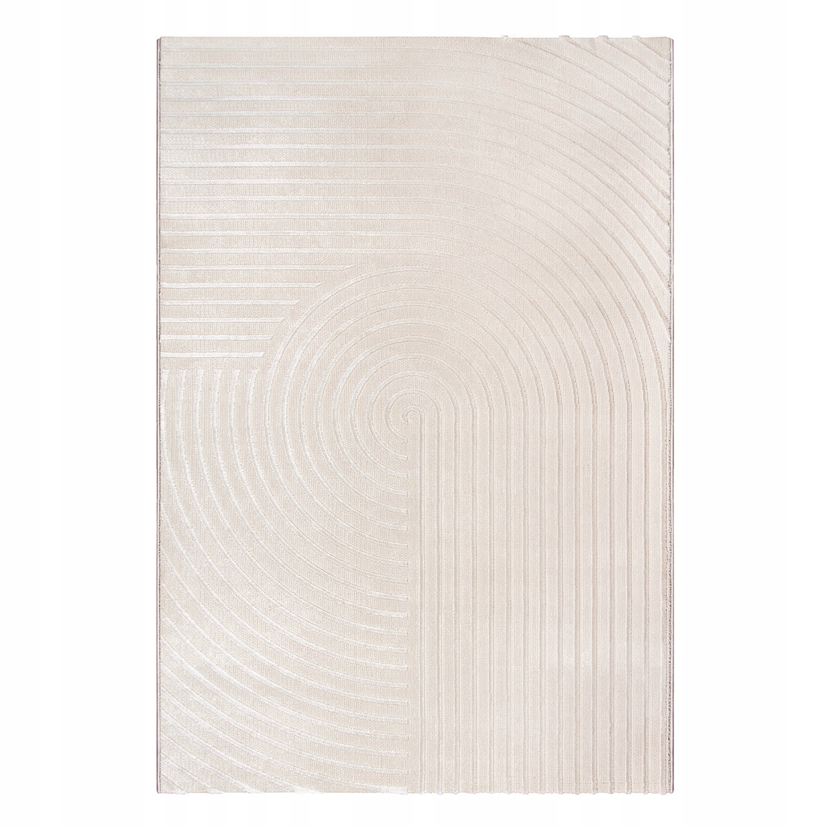 the carpet Knight Luxurious Rug, Soft-Touch, 3D Effect, Beige, 240x340