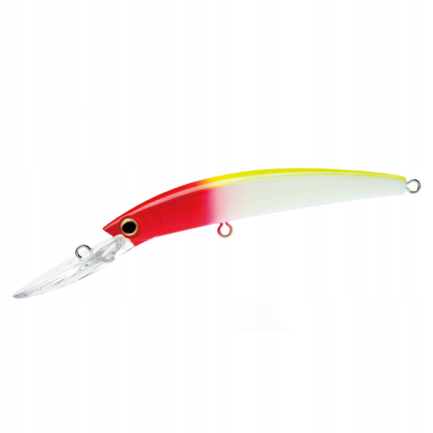 Wobler Duel Crystal Minnow Deep Diver Walleye 130F #cr (130 mm,24 g, 6 m)