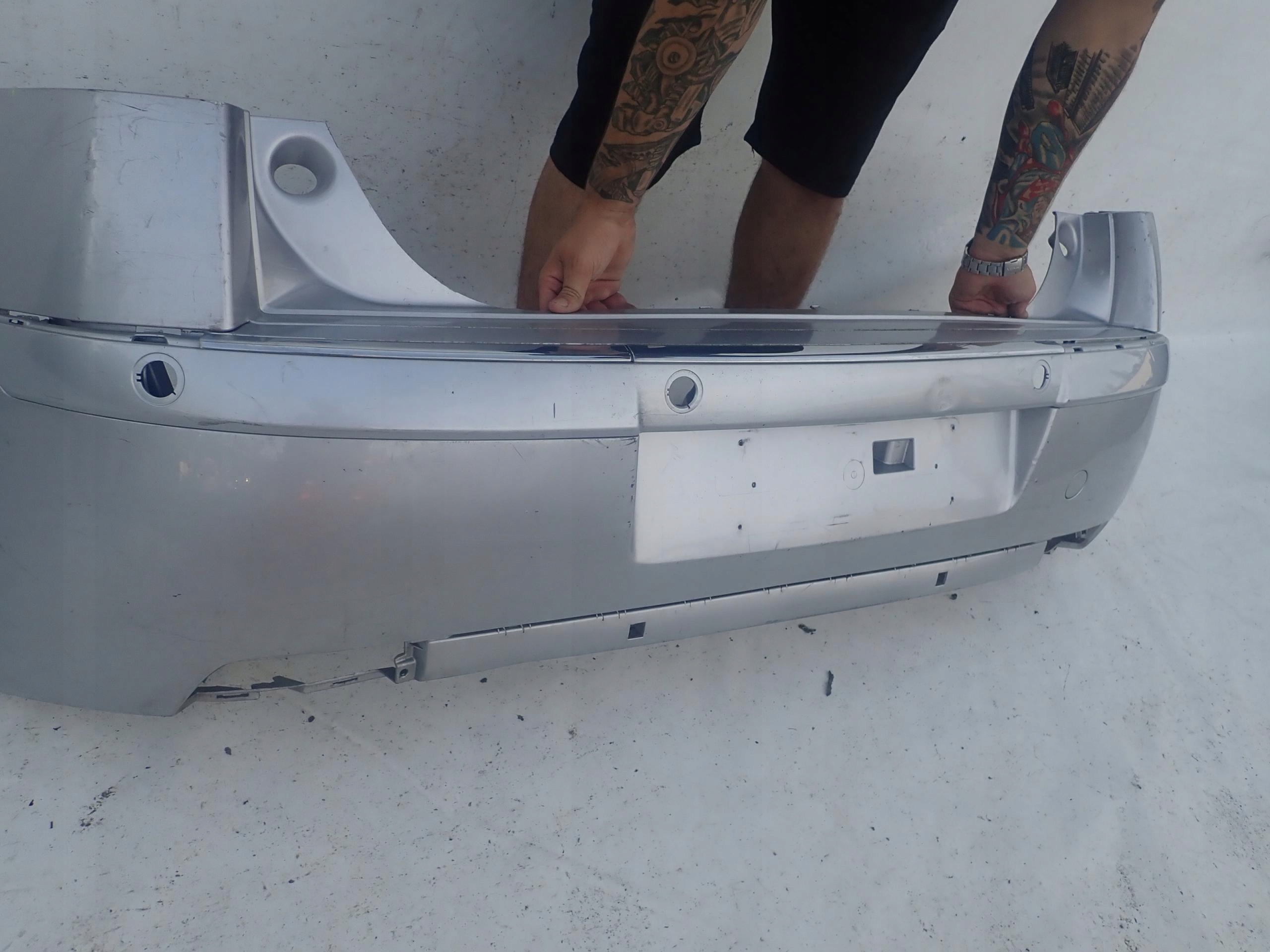 CITROEN C4 and 03-09 5D bumper rear part rear CHROM PDC