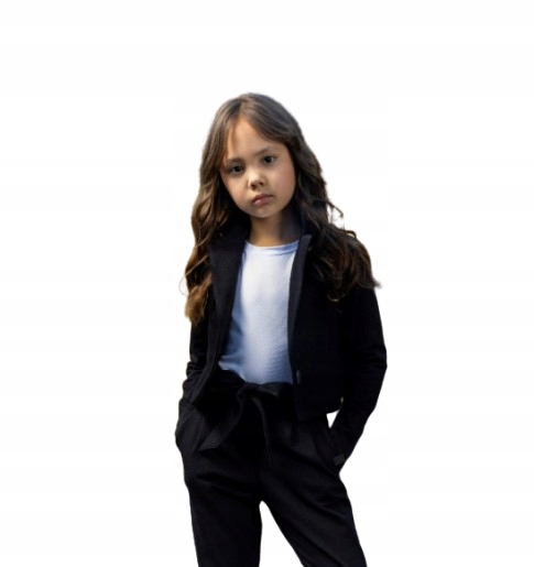 All For Kids Marynarka Krótka czarna r.128/134