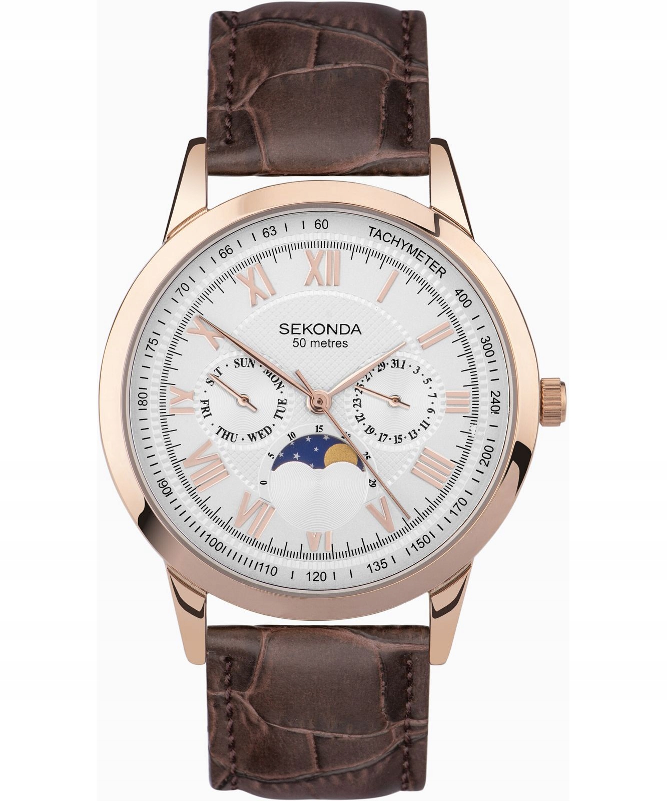 Pánské hodinky Sekonda Armstrong Moon Phase Sekonda-30148