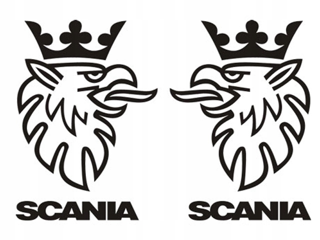 

Naklejki Scania Gryf na lusterka, wloty GFM03