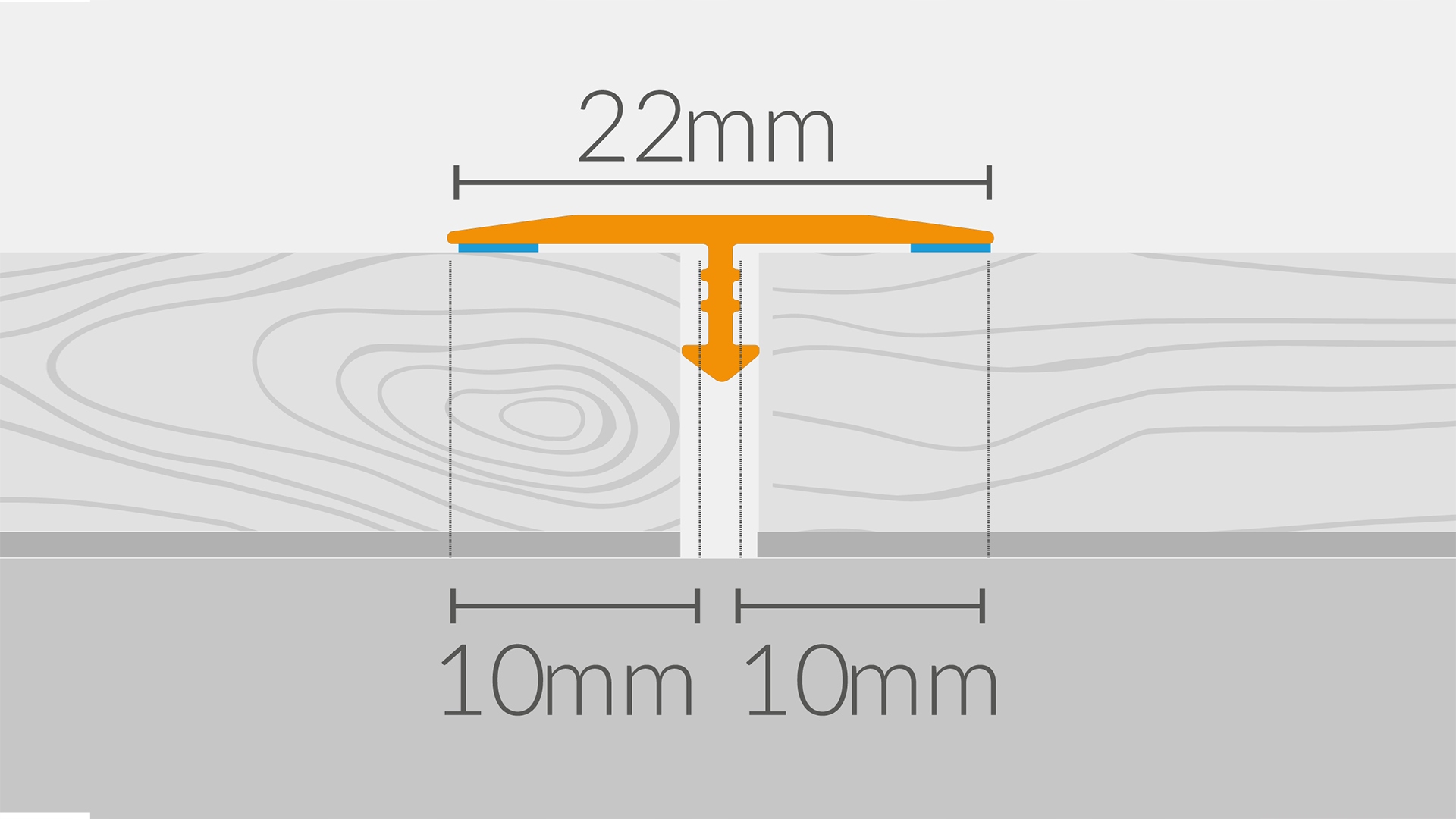 ARBITON profil płaski fugowy SREBRO SZCZOTKOWANE A1 93cm PRO-T EAN (GTIN) 50539901