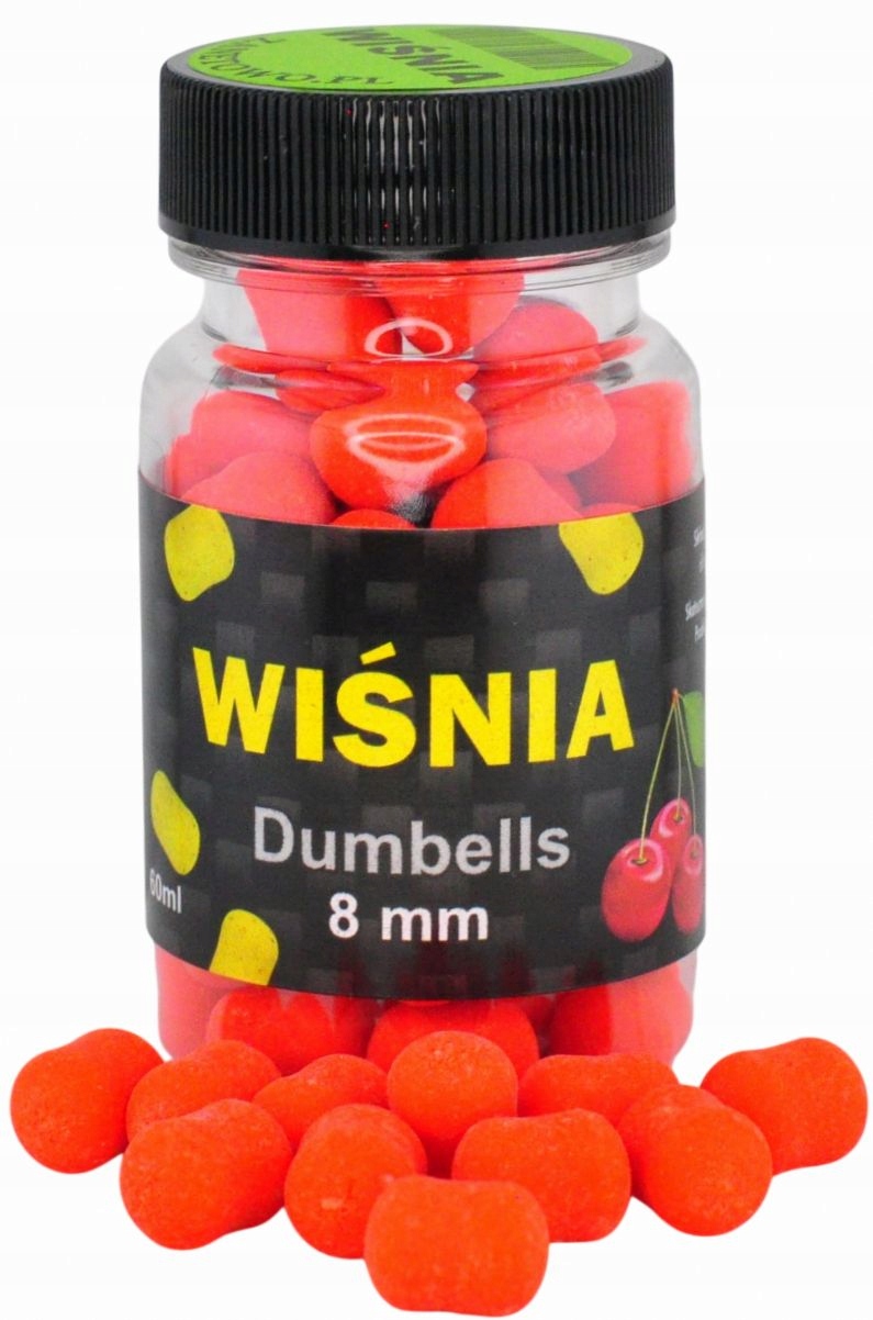 Wiśnia Dumbells Mckarp 8mm Przynęta Skuteczna