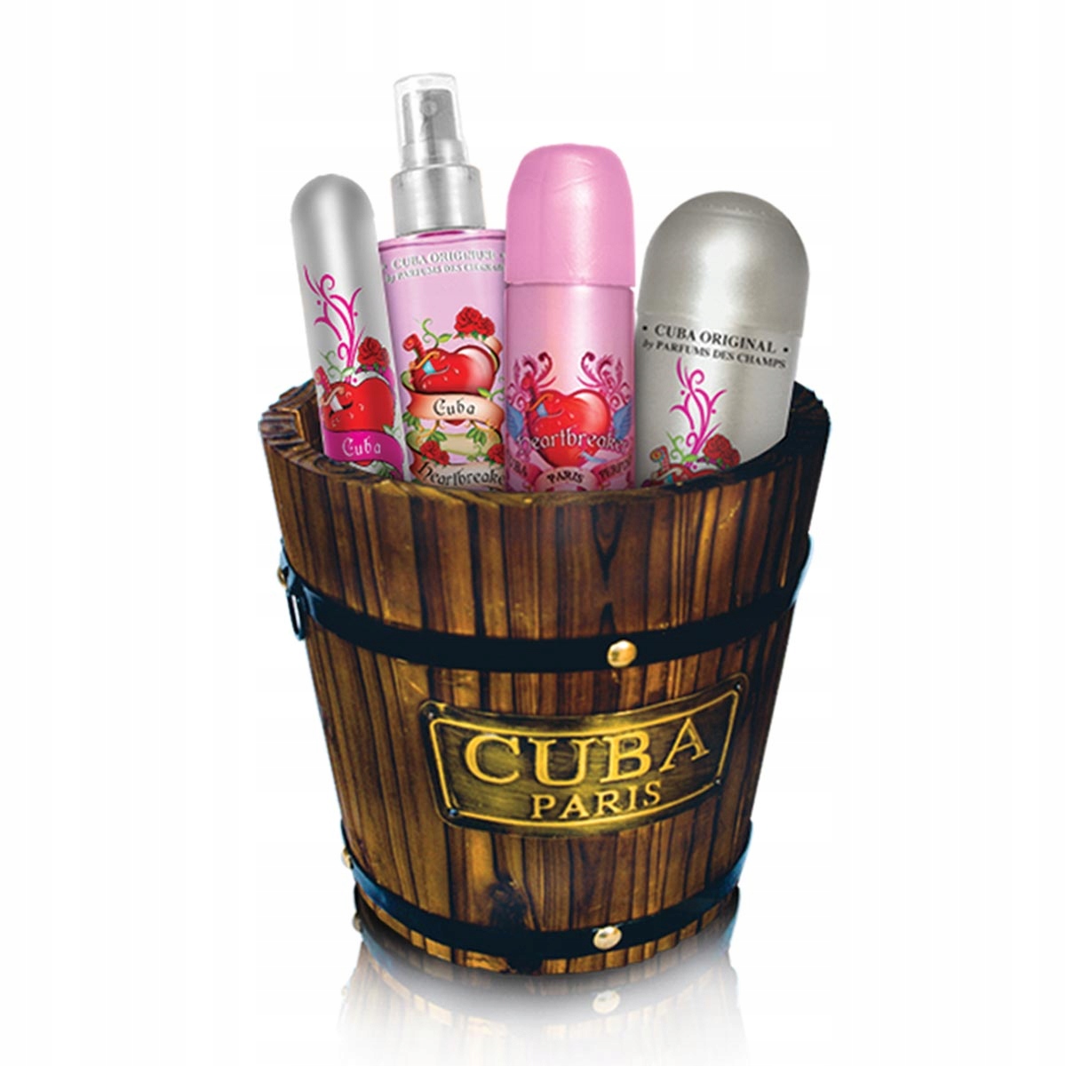 Cuba Set Woman Heartbreaker 4KS (edp 100ML+EDP 35ML+DEO 200 Ml+mlha 20