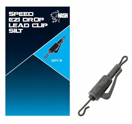 Klips Nash Speed Ezi Drop Lead Clip Silt