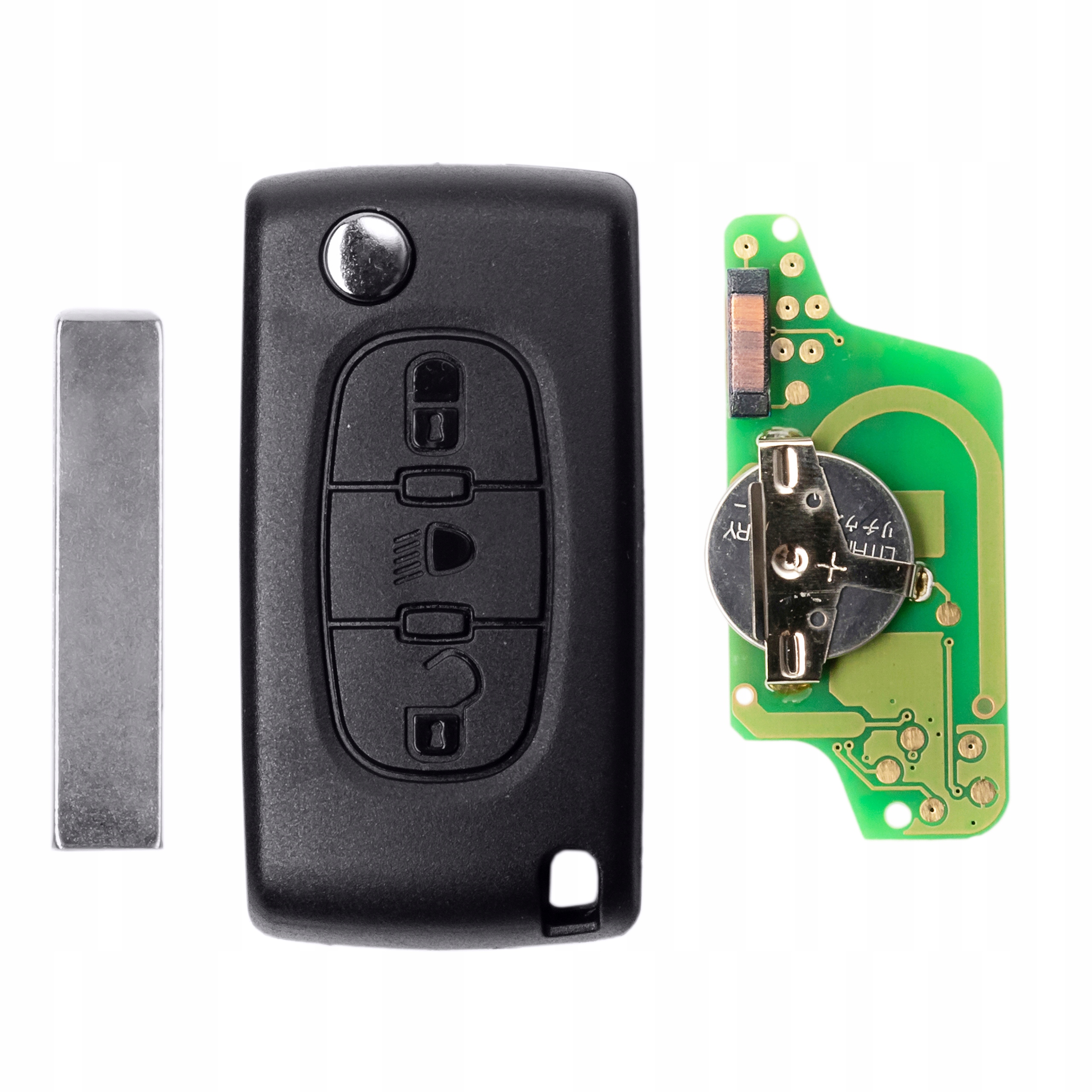 Zdjęcie AWparts KLUCZYK Z ELEKTRONIKĄ LHU23 CITROEN C1 C2 C3 C4 C5 C6 C8