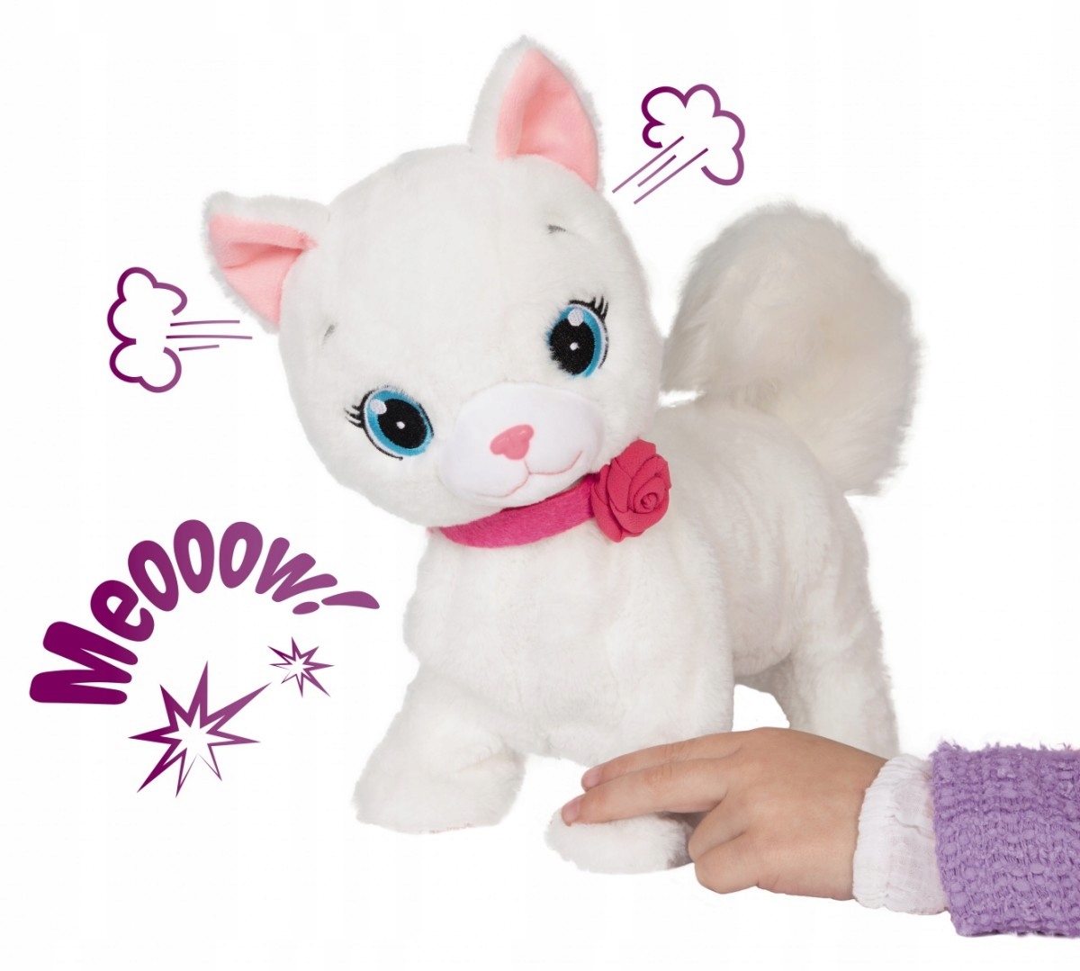 TM TOYS INTERAKTYWNY KOTEK BIANCA 095847 KOT HIT Marka TM Toys