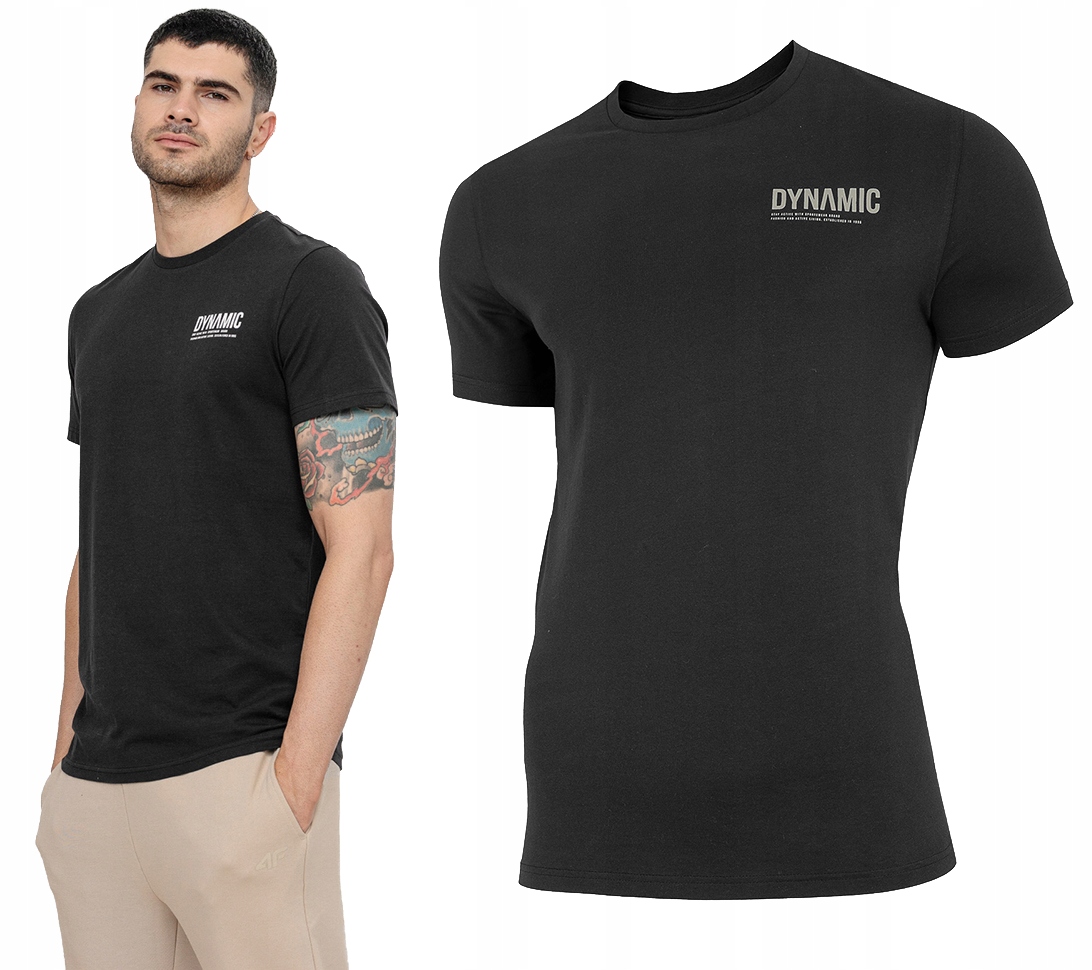 

4F T-shirt Koszulka Męska Bawełna TSM024 XXL