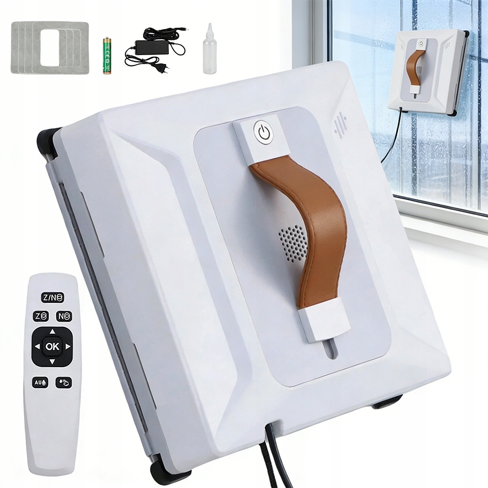 Robot Myjący Okna Automatyczne Czyszczenie 6000PA Ssania Zbiornik 100ML